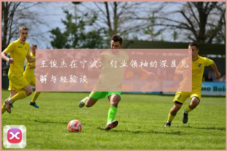 王俊杰在宁波:行业领袖的深度见解与经验谈